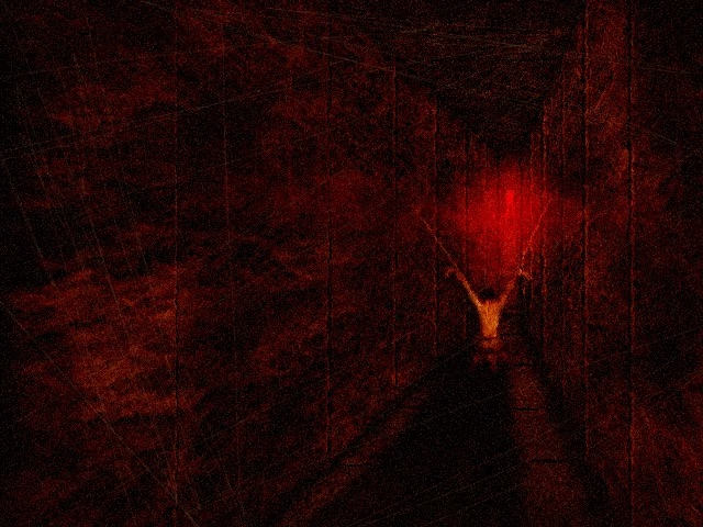 Artwork for POSTAL's ending.